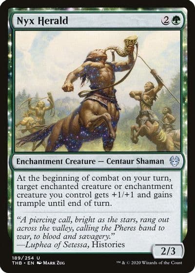 Nyx Herald Theros Beyond Death Magic card