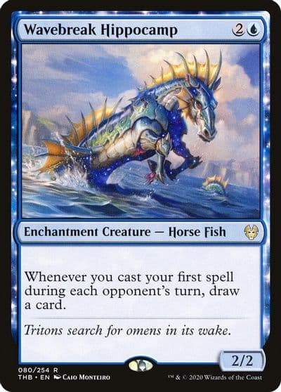 Wavebreak Hippocamp Theros Beyond Death Magic card