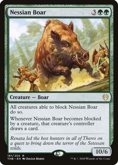 Nessian Boar Theros Beyond Death Magic card