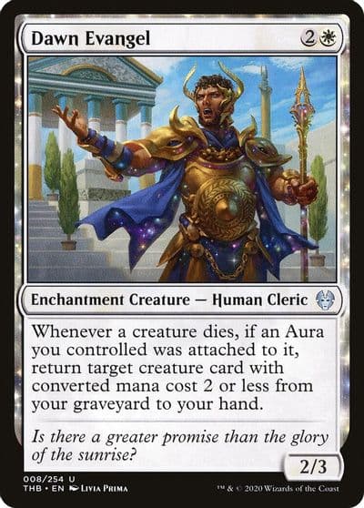 Dawn Evangel Theros Beyond Death Magic card
