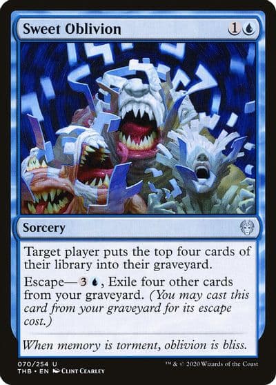 Sweet Oblivion Theros Beyond Death Magic card
