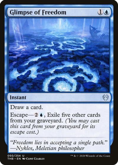 Glimpse of Freedom Theros Beyond Death Magic card