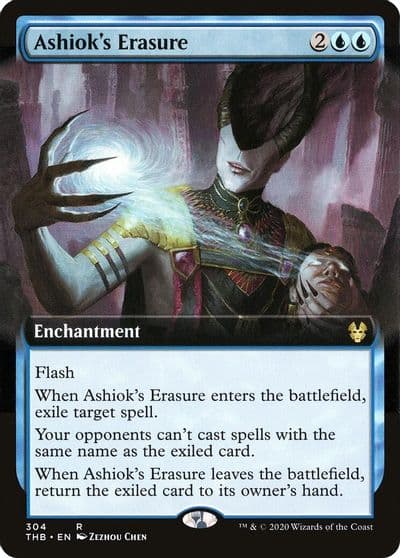 Ashioks Erasure Extended Art Theros Beyond Death Magic card