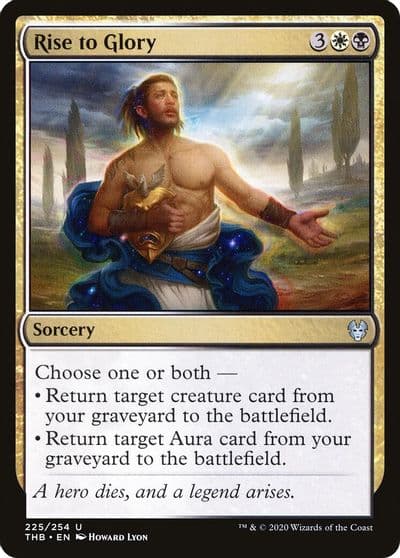 Rise to Glory Theros Beyond Death Magic card