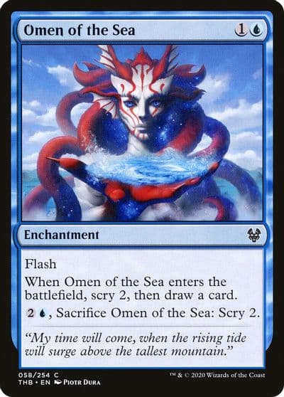 Omen of the Sea Theros Beyond Death Magic card