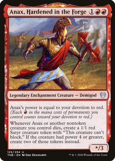 Anax Hardened in the Forge Theros Beyond Death Magic card