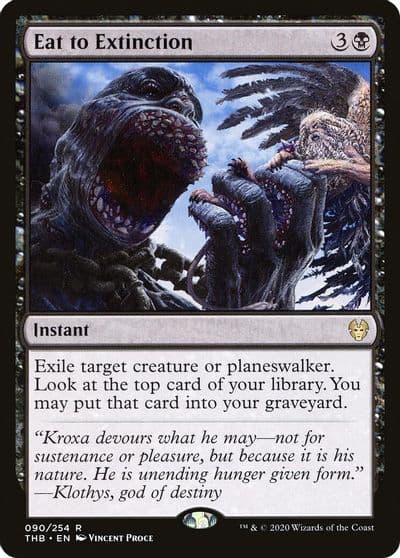 Eat to Extinction Theros Beyond Death Magic card