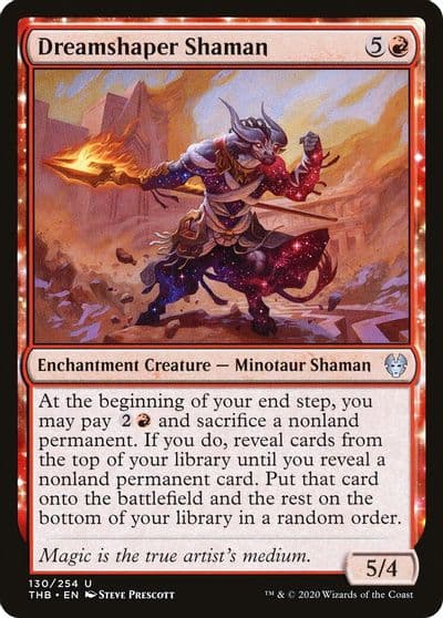 Dreamshaper Shaman Theros Beyond Death Magic card