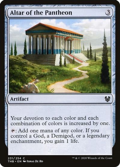 Altar of the Pantheon Theros Beyond Death Magic card