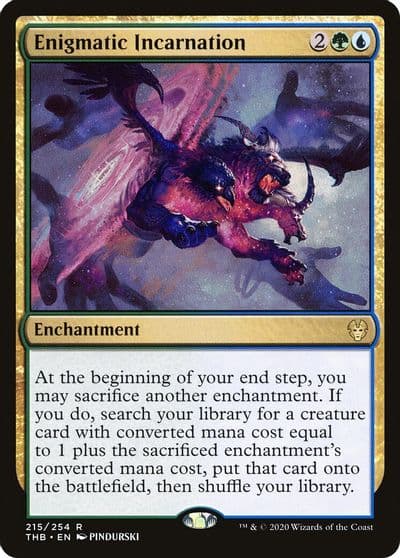 Enigmatic Incarnation Theros Beyond Death Magic card