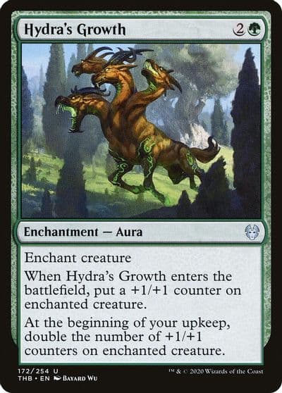 Hydras Growth Theros Beyond Death Magic card
