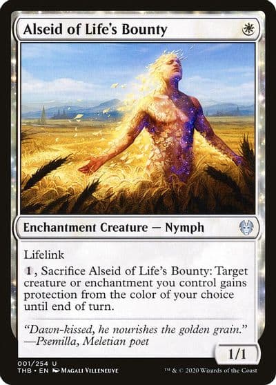 Alseid of Lifes Bounty Theros Beyond Death Magic card