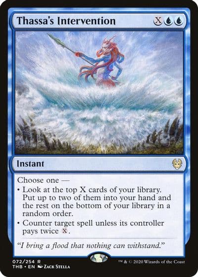 Thassas Intervention Theros Beyond Death Magic card