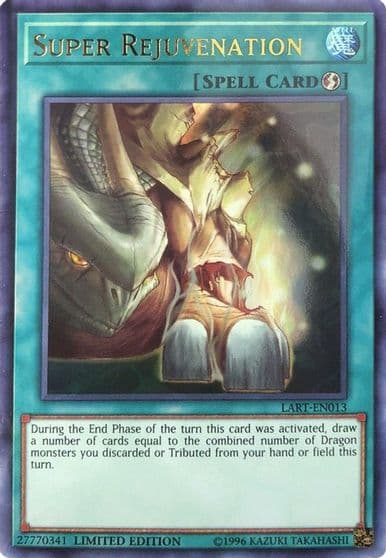 Super Rejuvenation The Lost Art Promotion Yu-Gi-Oh! card