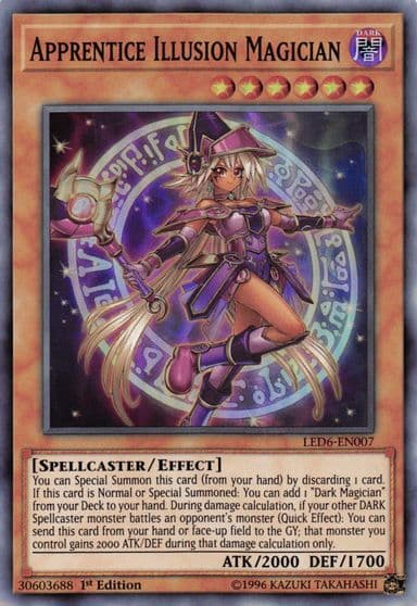 Apprentice Illusion Magician Legendary Duelists: Magical Hero Yu-Gi-Oh! card