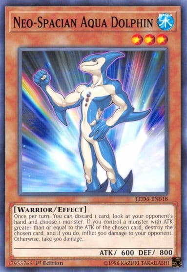 Neo Spacian Aqua Dolphin Legendary Duelists: Magical Hero Yu-Gi-Oh! card