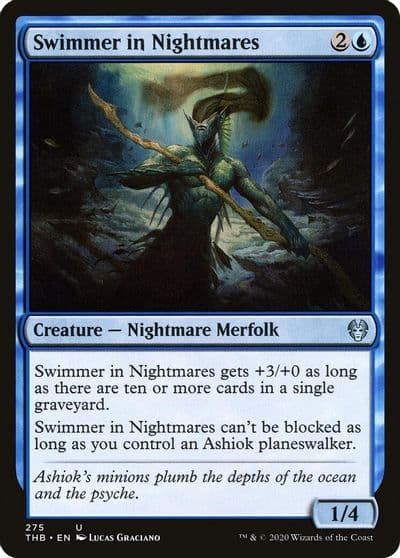Swimmer in Nightmares Theros Beyond Death Magic card