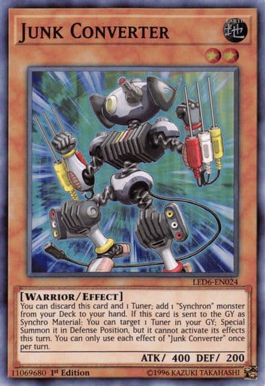 Junk Converter Legendary Duelists: Magical Hero Yu-Gi-Oh! card