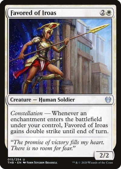 Favored of Iroas Theros Beyond Death Magic card
