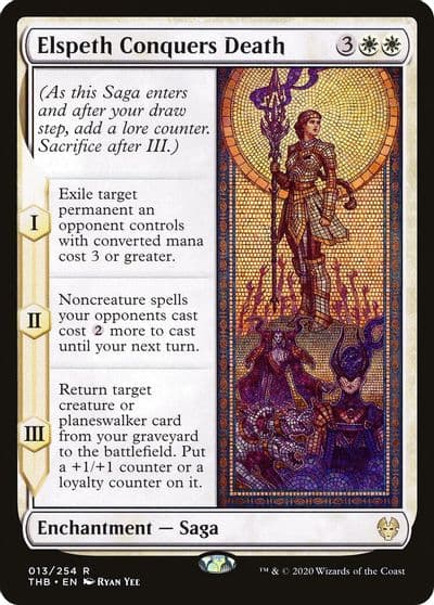 Elspeth Conquers Death Theros Beyond Death Magic card