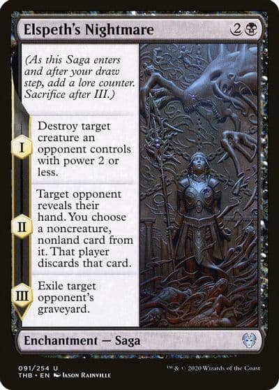 Elspeths Nightmare Theros Beyond Death Magic card