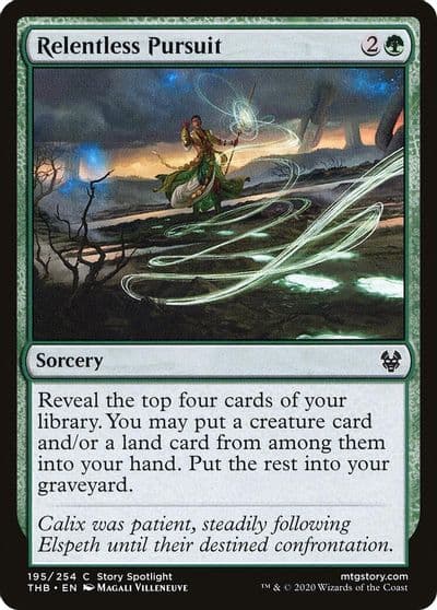 Relentless Pursuit Theros Beyond Death Magic card