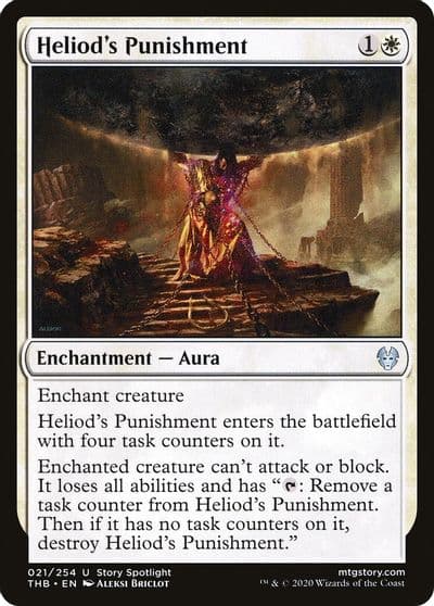 Heliods Punishment Theros Beyond Death Magic card
