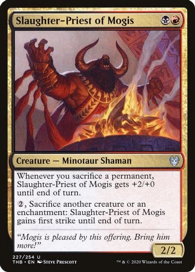 Slaughter Priest of Mogis Theros Beyond Death Magic card