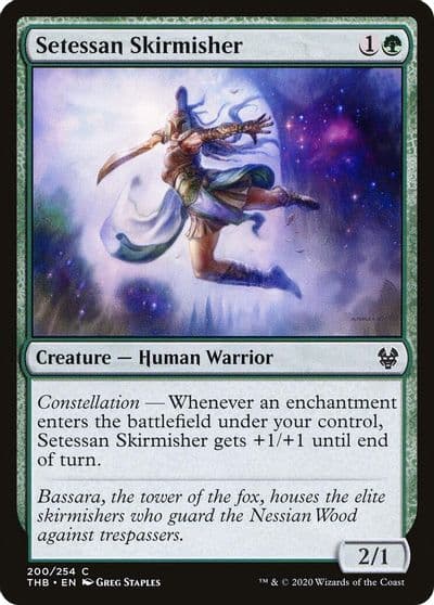 Setessan Skirmisher Theros Beyond Death Magic card