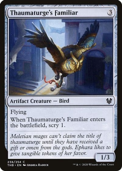 Thaumaturges Familiar Theros Beyond Death Magic card