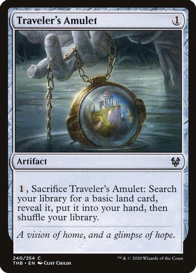 Travelers Amulet Theros Beyond Death Magic card