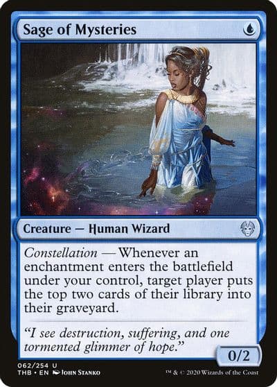 Sage of Mysteries Theros Beyond Death Magic card