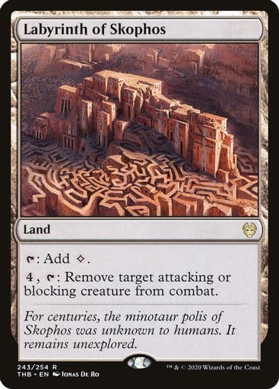 Labyrinth of Skophos Theros Beyond Death Magic card