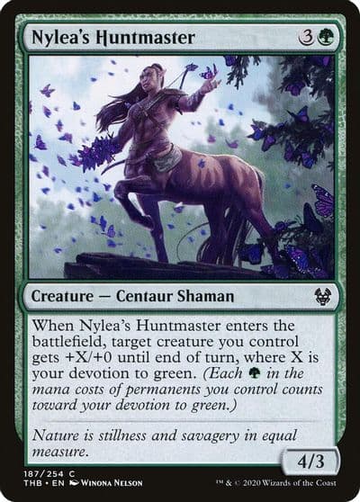 Nyleas Huntmaster Theros Beyond Death Magic card