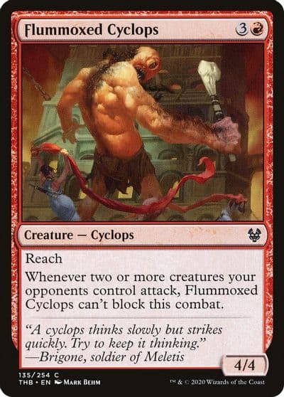 Flummoxed Cyclops Theros Beyond Death Magic card