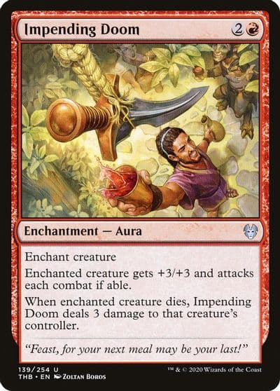 Impending Doom Theros Beyond Death Magic card
