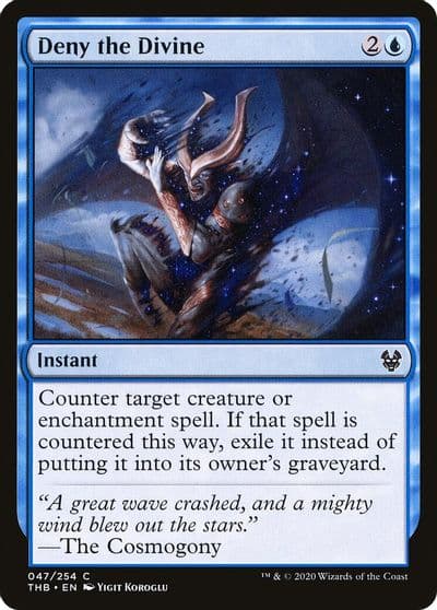 Deny the Divine Theros Beyond Death Magic card