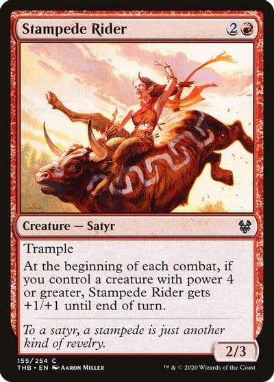 Stampede Rider Theros Beyond Death Magic card