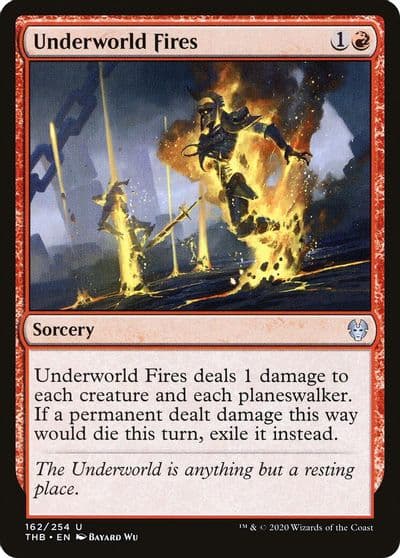 Underworld Fires Theros Beyond Death Magic card