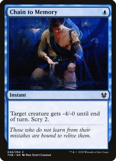 Chain to Memory Theros Beyond Death Magic card