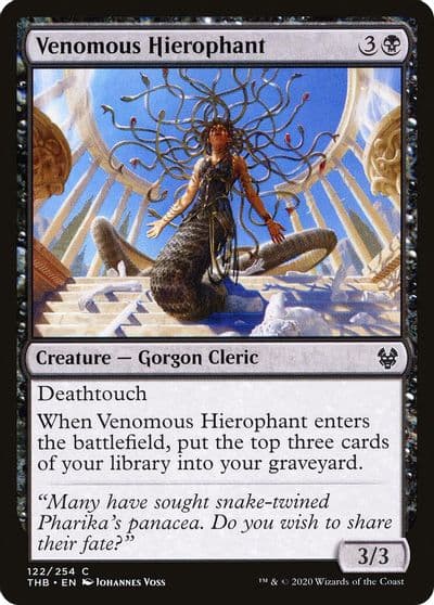 Venomous Hierophant Theros Beyond Death Magic card