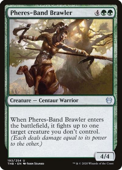 Pheres Band Brawler Theros Beyond Death Magic card