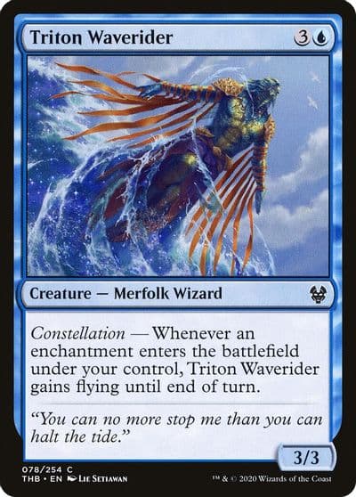 Triton Waverider Theros Beyond Death Magic card