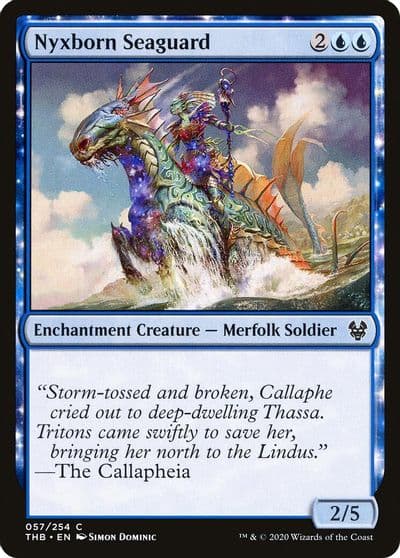 Nyxborn Seaguard Theros Beyond Death Magic card