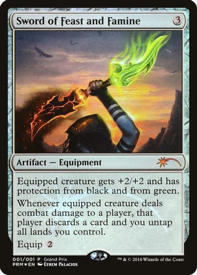 Sword of Feast and Famine Grand Prix Promos Magic card