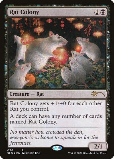 Rat Colony Secret Lair Drop Series Magic card