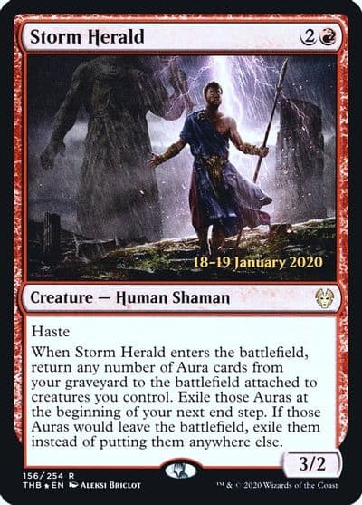 Storm Herald Prerelease Cards Magic card