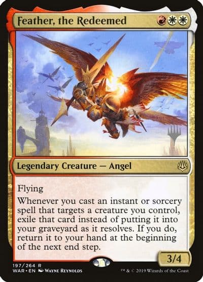 Feather the Redeemed Promo Pack: Theros Beyond Death Magic card