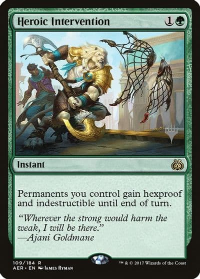 Heroic Intervention Promo Pack: Theros Beyond Death Magic card