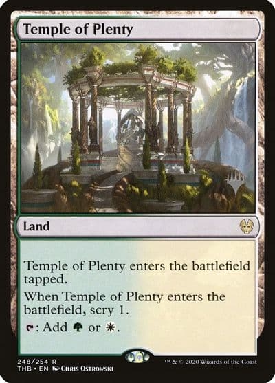 Temple of Plenty Promo Pack: Theros Beyond Death Magic card